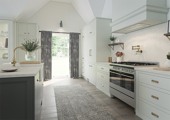 Botanical Velvet, Multi - Made to Measure Curtains - Image 8